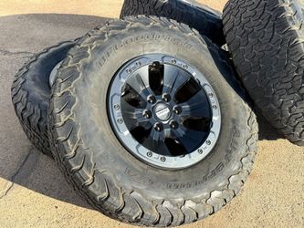 17” oem ford raptor beadlock wheels bfgoodrich 20% lt315/70r17 tires 