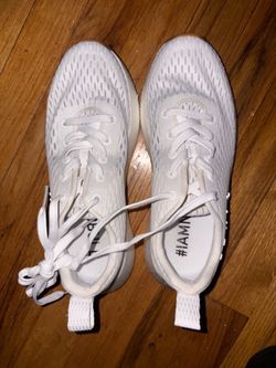NOBULL  White Journey running sneakers; M 6; W 7.5; NWOT;