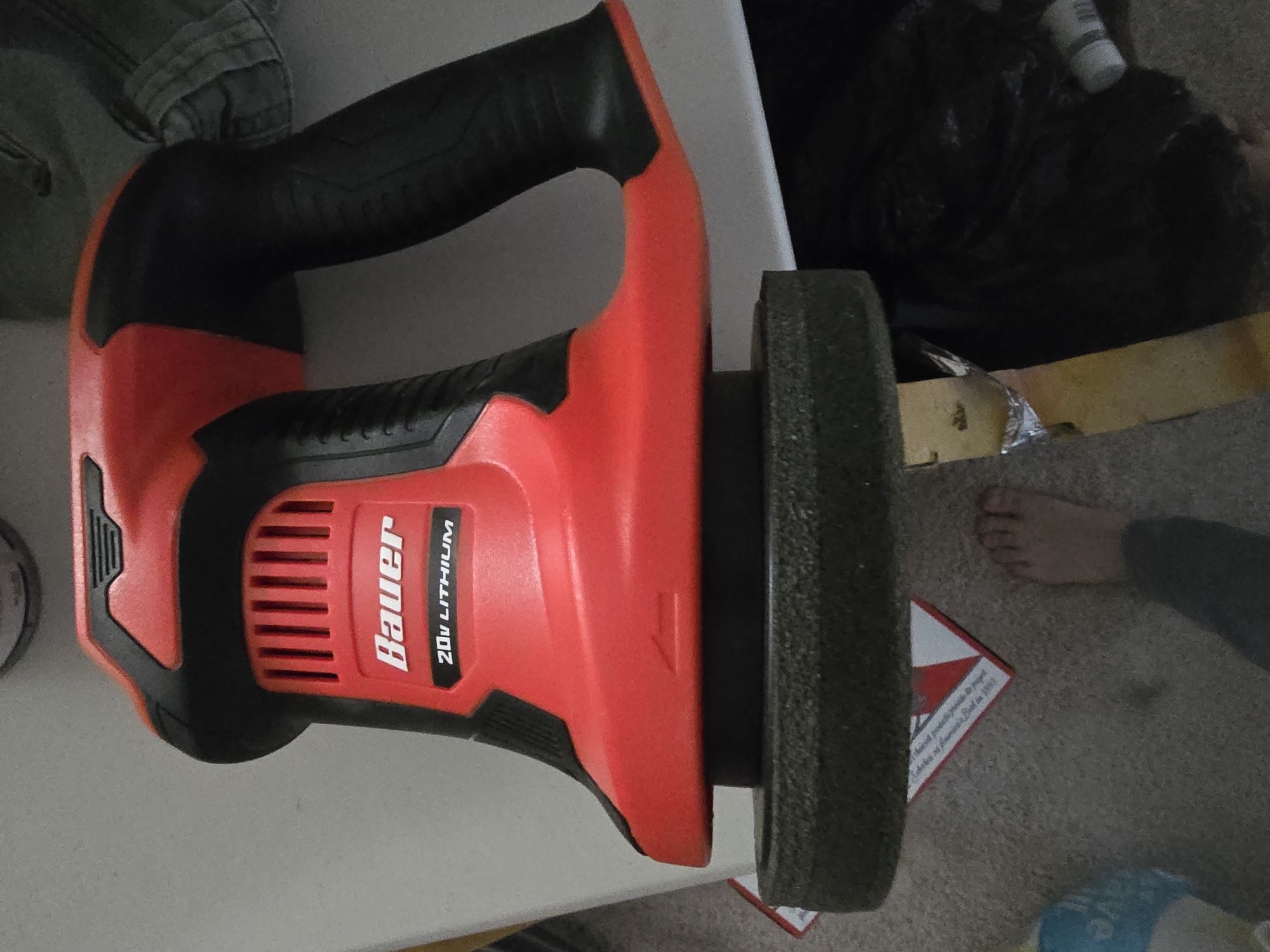 BAUER 20V Cordless Orbital Polisher/Buffer 20 Volt