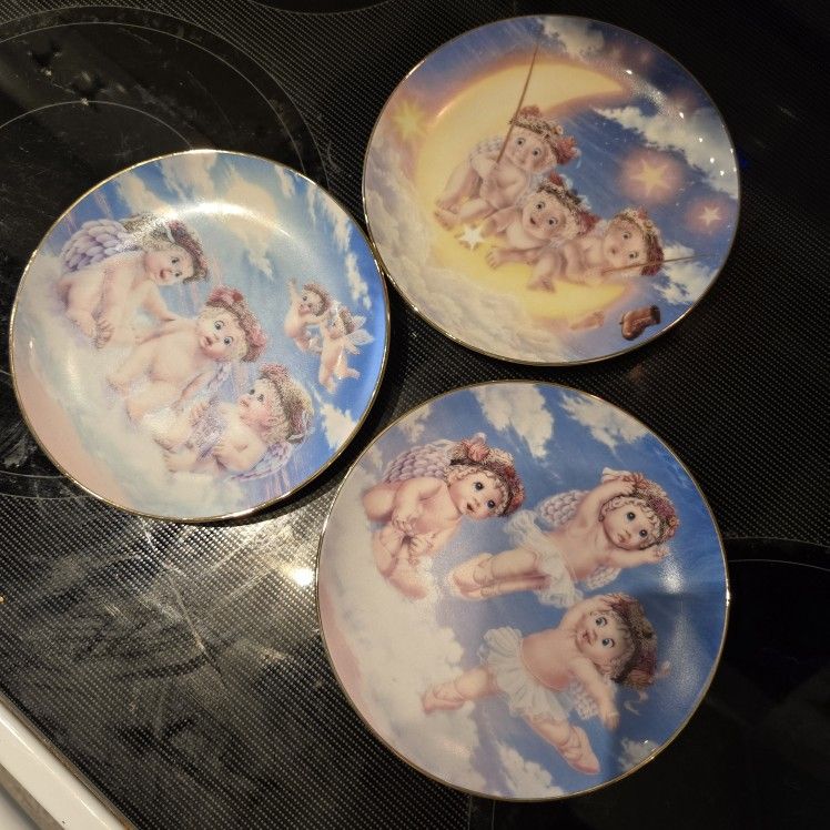 The Hamilton Collection by Kristin, Dreamsicles Plate Collection lot of 3 plates