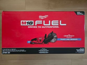 Milwaukee M18 Fuel 9 inch Cut Off Saw One Key