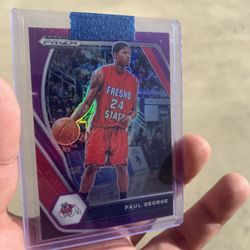 Panini Prizm Draft Picks Paul George Fresno State 
