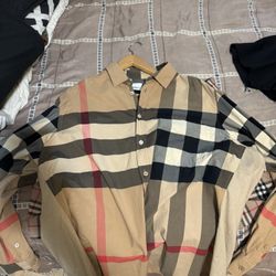 Burberry Long Sleeve Button Shirt