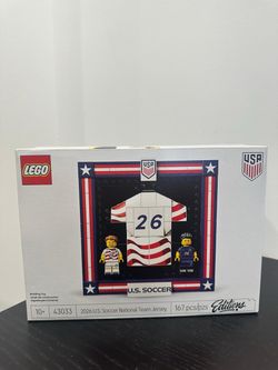 LEGO 43033 2026 U.S. Soccer National Team Jersey Set