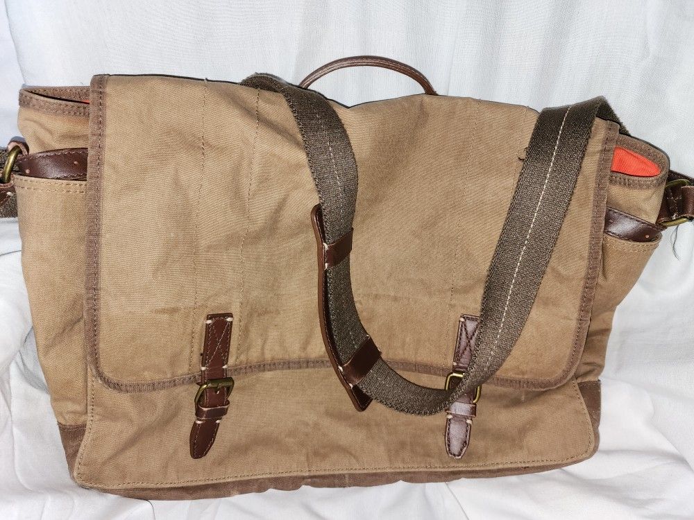 J.crew Messenger/laptop Bag