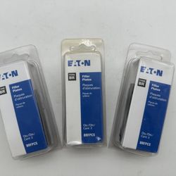 LOT OF 3* Eaton Circuit Breaker Filler Plates