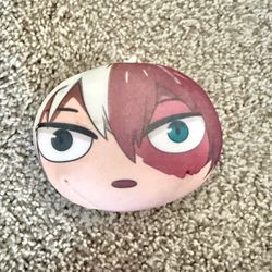 My Hero Academia Shoto Todoroki Plush Keychain Mascot Otaku Subscription Box