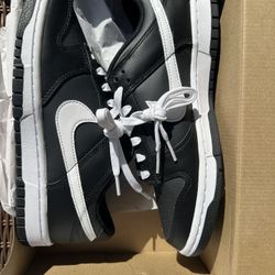 Black And White Nike Dunk Size 8