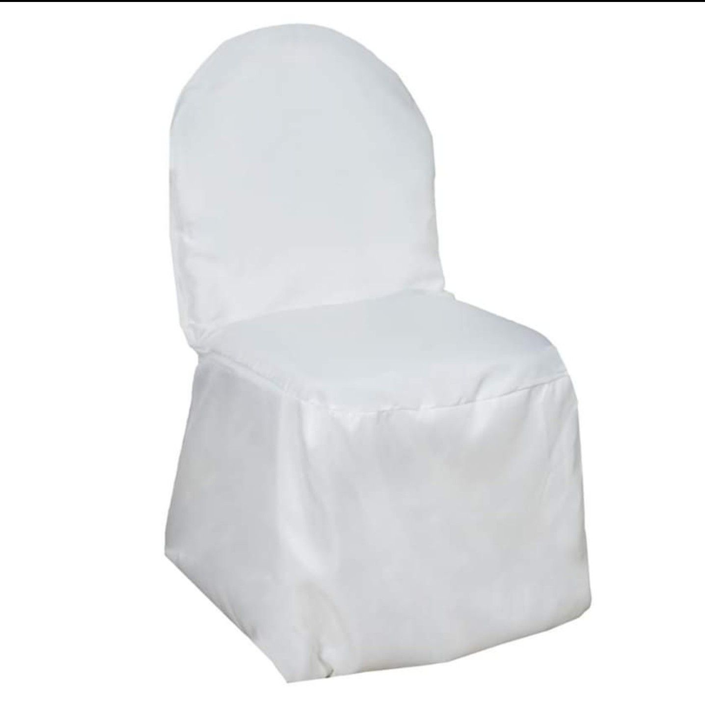 150 white chair covers