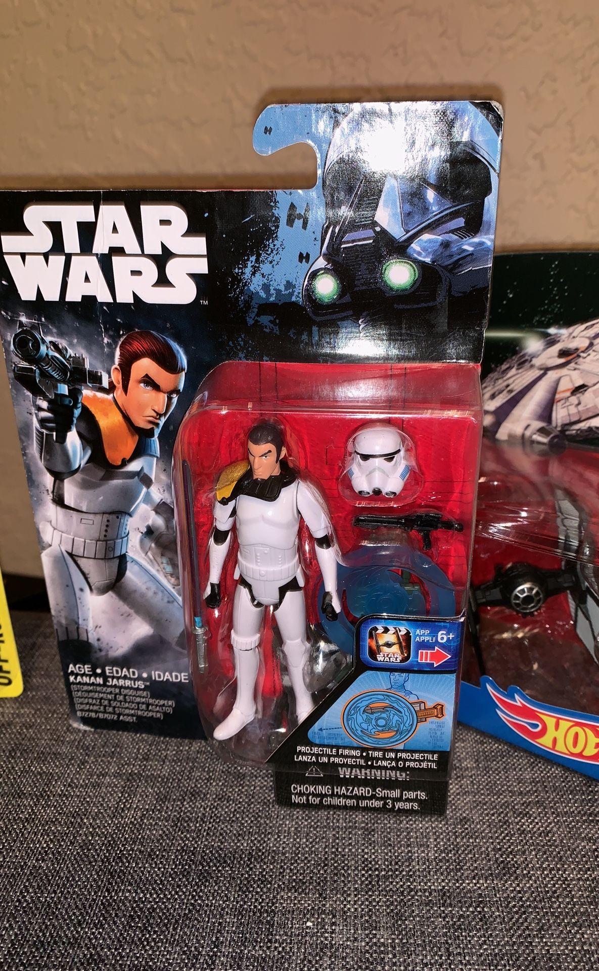 Boys toys; John Deer, Star Wars, Hot wheels