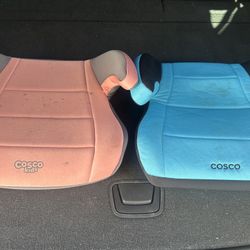 Booster Seats Boy And Girl Cosco Kids  $5 each