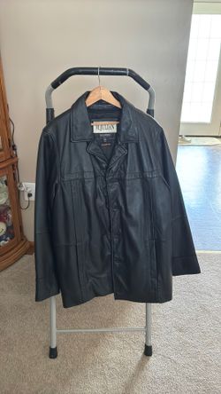 Men’s Wilson Leather 3/4 length Coat