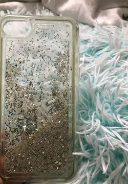 Tumbling glitter case IPhone 7