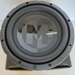 MEMPHIS ( 1 ) 10 INCH 2 OR 4 OHM SELECTABLE VOICE COIL CAR SUBWOOFER 600 WATTS ( BRAND NEW PRICE IS LOWEST INSTALL NOT AVAILABLE )