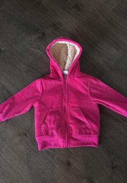 Girls fleece hooded jacket - 3T