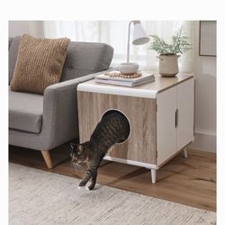 Side Table Litter box Cover 
