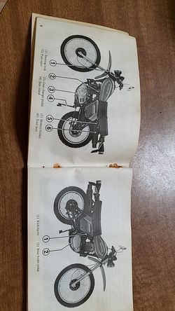 1980 Honda X L500S owner's manual