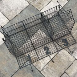 Storage Cubby Rack