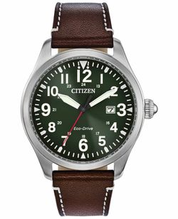 Citizen Garrison Eco-Drive Green Dial