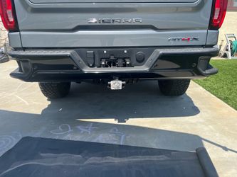 GMC AT4X  factory rear bumper