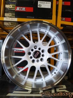 SIZE 18X8.5. 5X100/114.3 WHITE MACH LIP / BLACK MACH LIP /GOLD MACH LIP / SILVER MACH LIP OFFSET 30 C.B.73.1