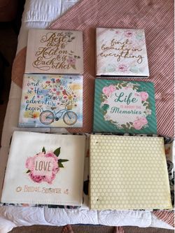 Bundle of scrapbooks