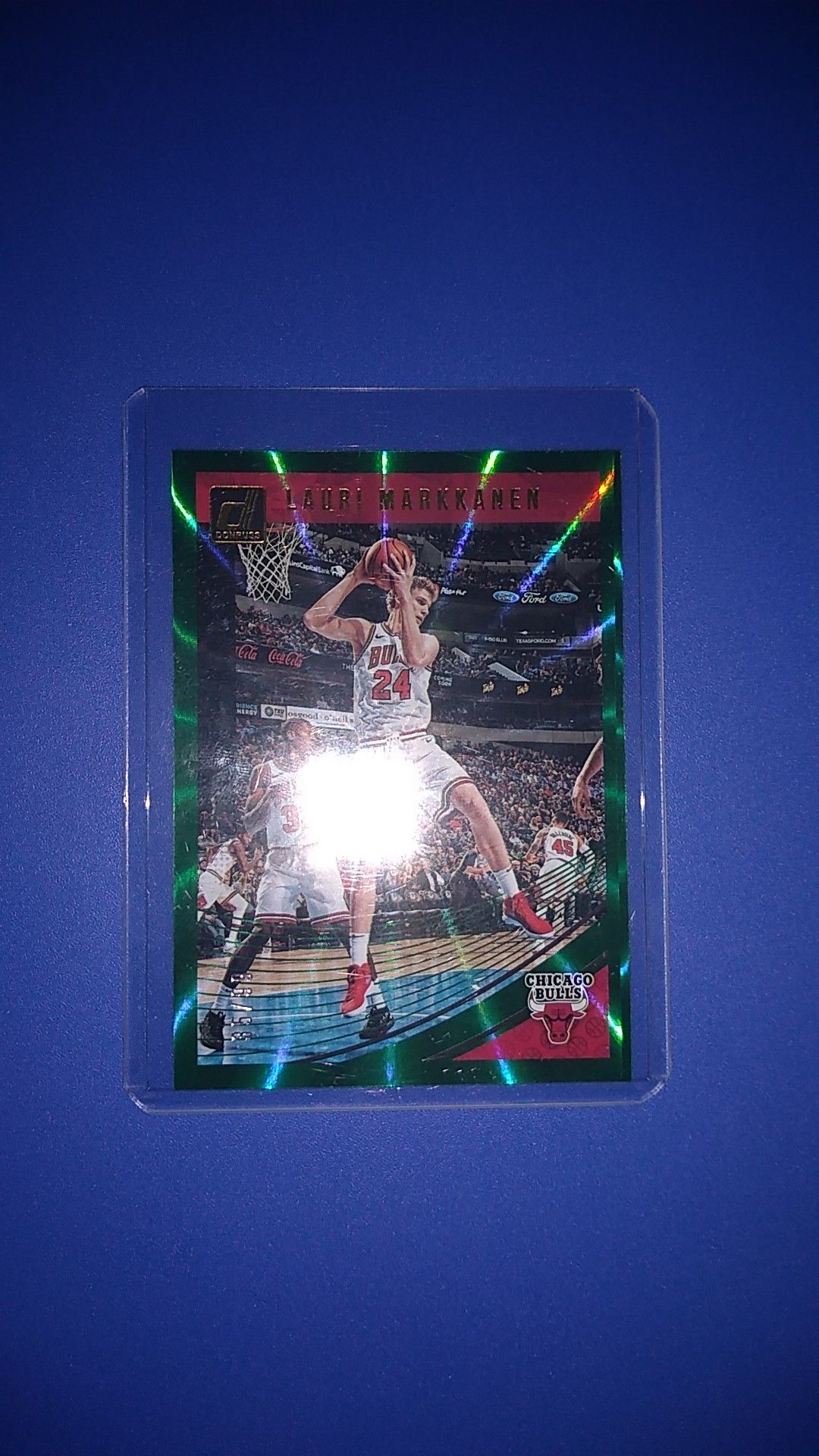 Chicago Bulls Lauri Markkanen Card (35/99)