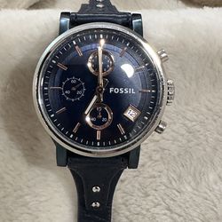 Women’s Fossil Boyfriend Chronograph Watch