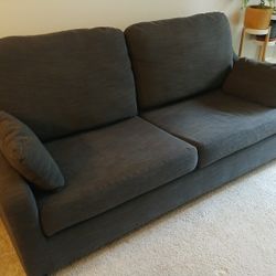 IKEA Vinliden Charcoal Grey Sofa
