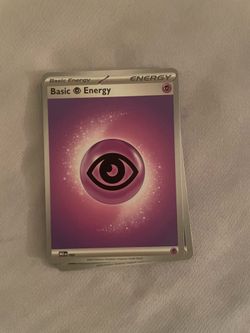 Mega Evolutions Basic Psychic Energy Pokemon
