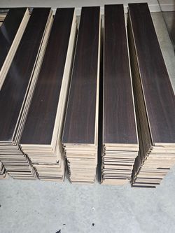 500ft Of Beautiful Dark Brown Laminate Floors