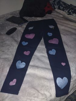 Size 9 Senior heart pants