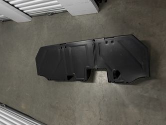 Chevrolet Under Rear Seat Storage Organizer In Black For Crew Cab