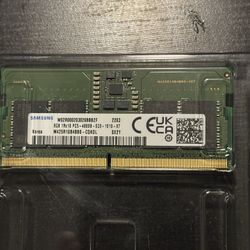 8gb DDR5 4800mghz Laptop Ram