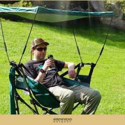 (BRAND NEW) Arrowhead Outdoor Portable Hammock Chair with Adjustable Canopy (DELIVERY AVAILABLE)