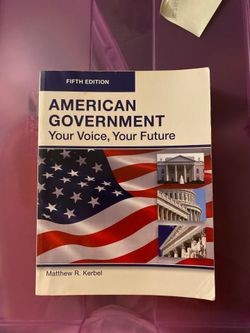 American Government Your Voice, Your future