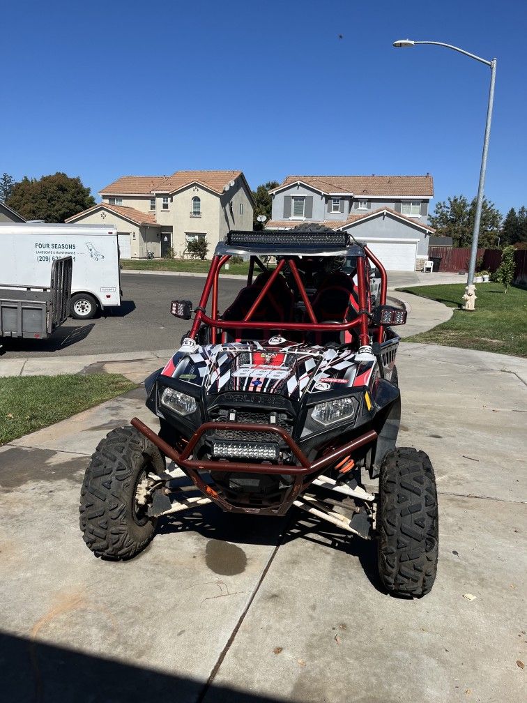 2012 Polaris RZR 800 EFI And trailer