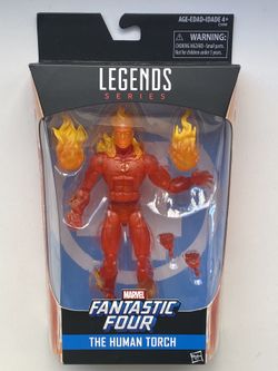 Hasbro Marvel Legends Human Torch Fantastic Four Exclusive Figure