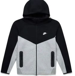 Grey and black Nike tech