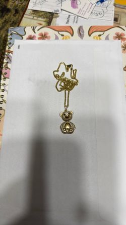 Cadena Con Oso