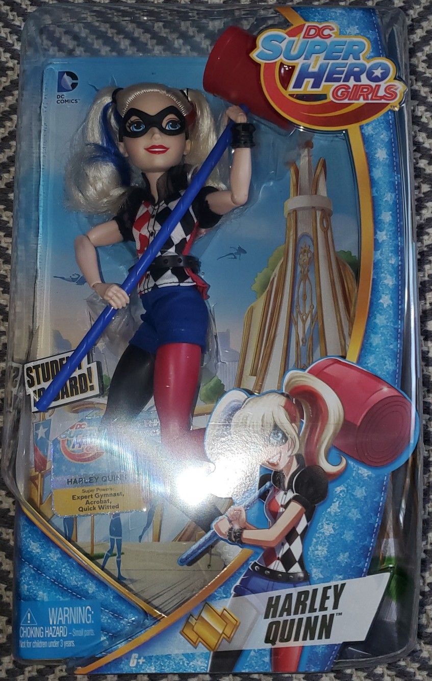 DC Super Hero Girl Doll Harley Quinn