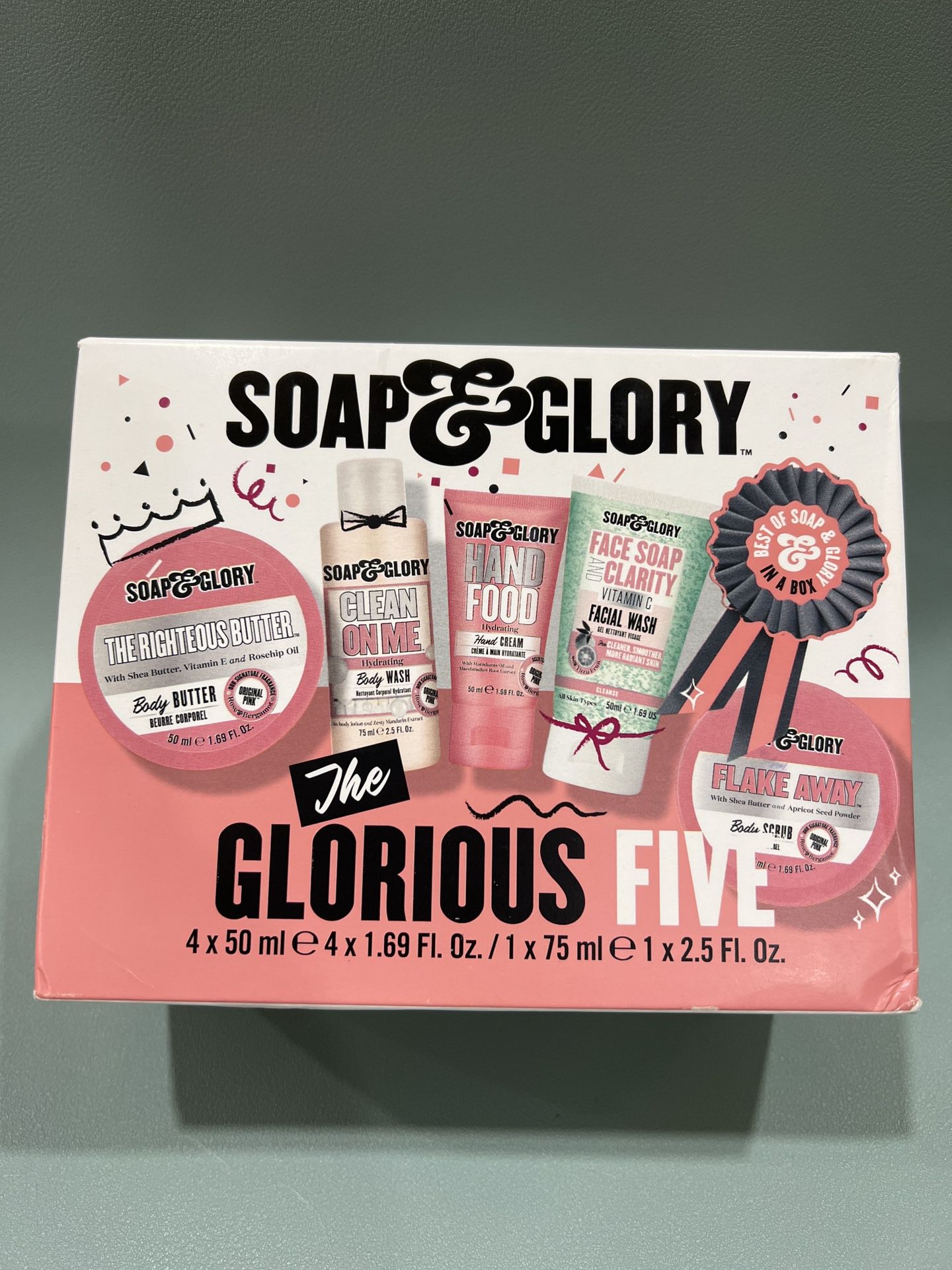 Brand New Soap And Glory 5 Piece Gift Set