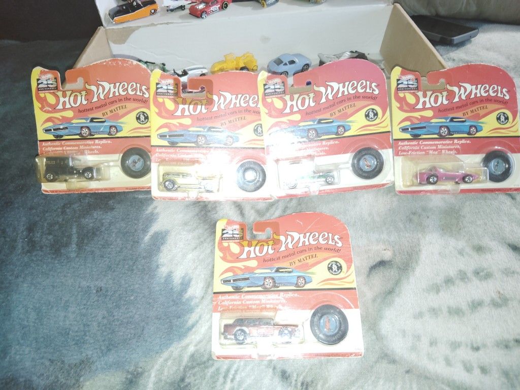 Redline Hot Wheels Used ,And Used Hot Wheels