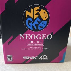 Neo Geo Mini Arcade 