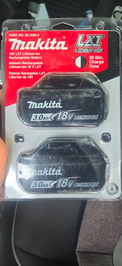 Makita 18v 3.0 Battery x2 Brand new