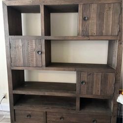 Urban Home Whiskey Bar Bookshelf 