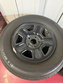 2022 Jeep Wrangler Alloy Rims (5 pcs)