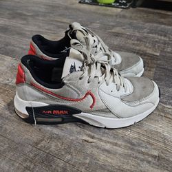 Nike Air Max Men’s US 6 Gray Red Low Top Sneakers