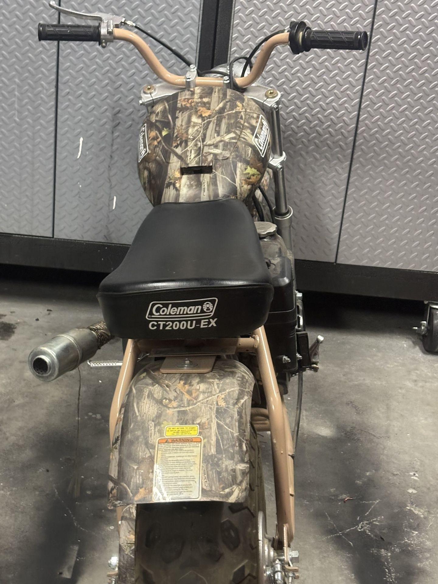 Coleman Mini Bike Camo