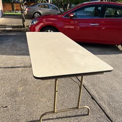 Rectangle Commercial Folding Table: 30’’D*72’’W*29’’H